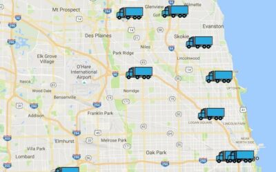 GPS Trackers Installed in our Chicagoland Moving Trucks!