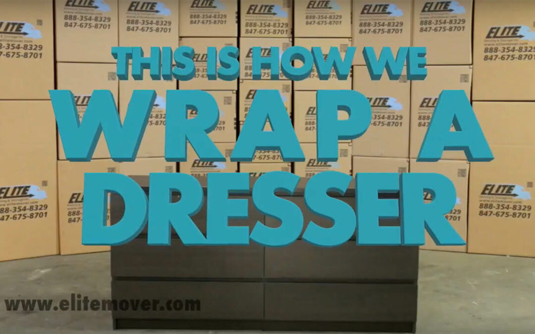 How to Wrap a Dresser for Moving
