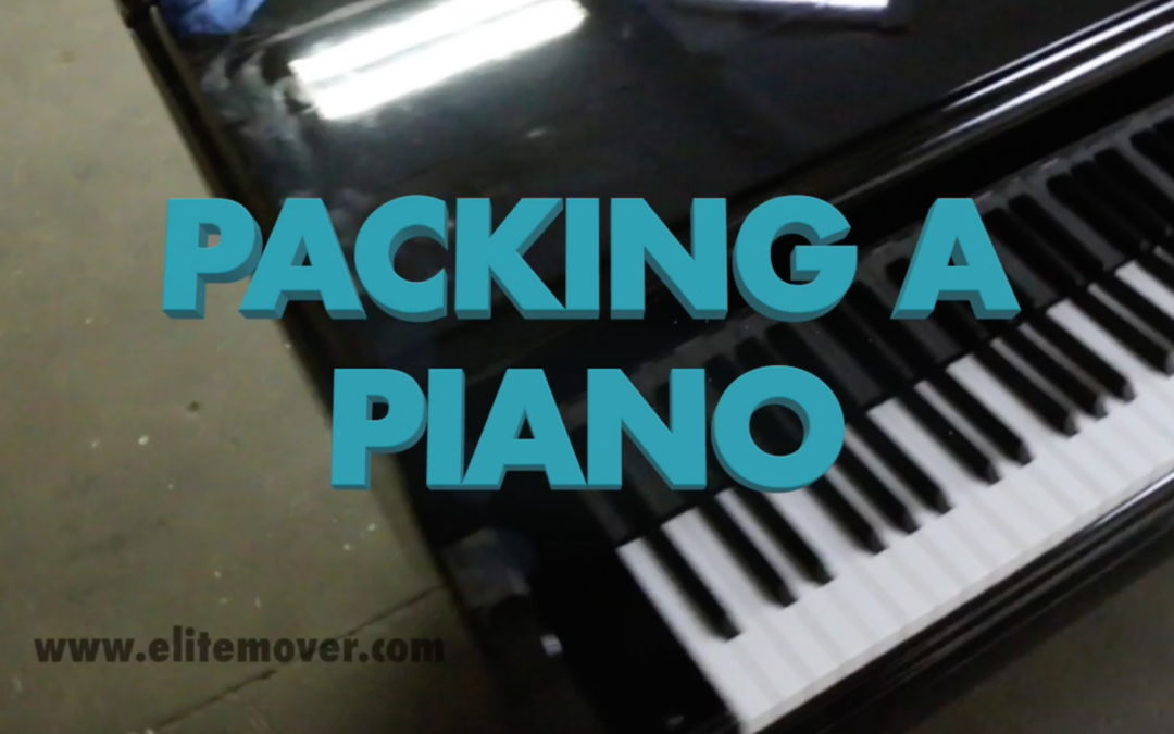 How to Pack a Piano When You are Moving